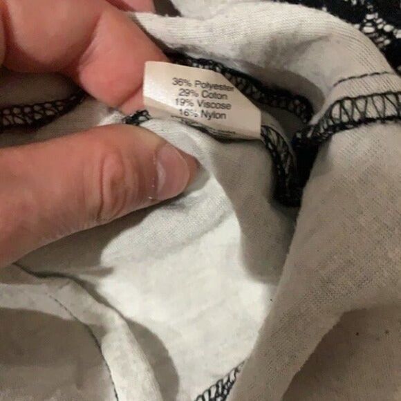 J. Crew Blue Scalloped Hem Tank Top w/ Open overlapped Back - Picture 6 of 7